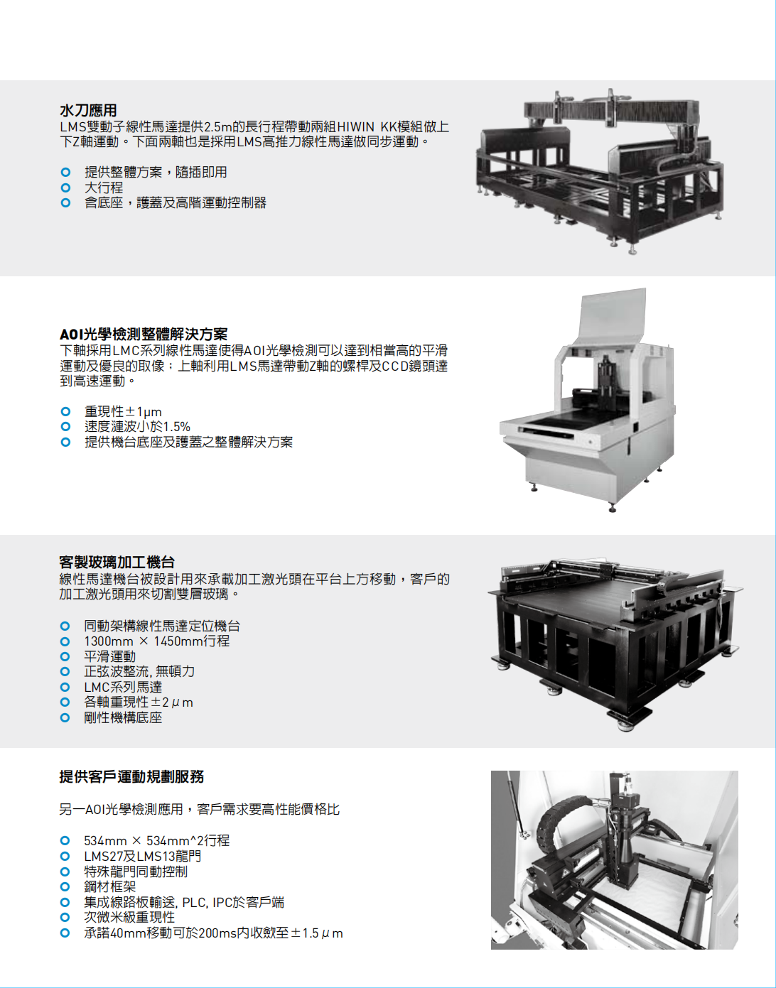 上銀直線(xiàn)電(diàn)機龍門平台